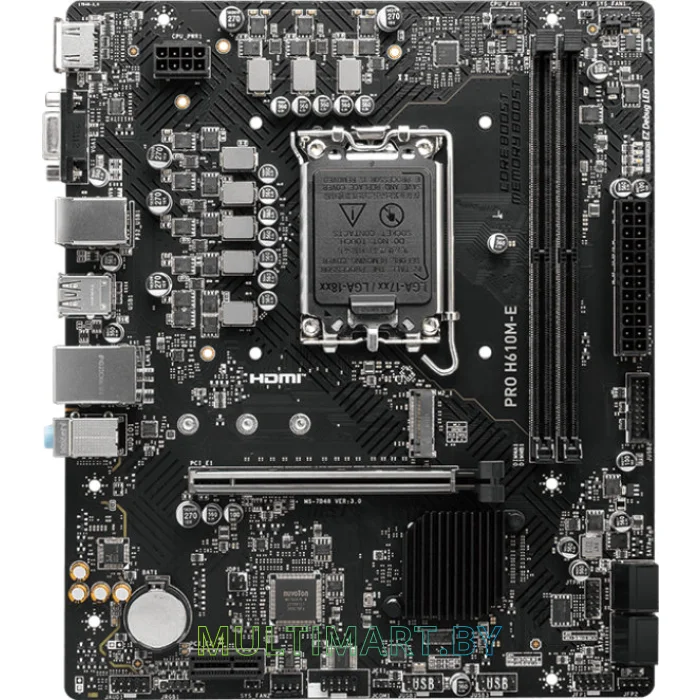 Материнская плата MSI Pro H610M-E